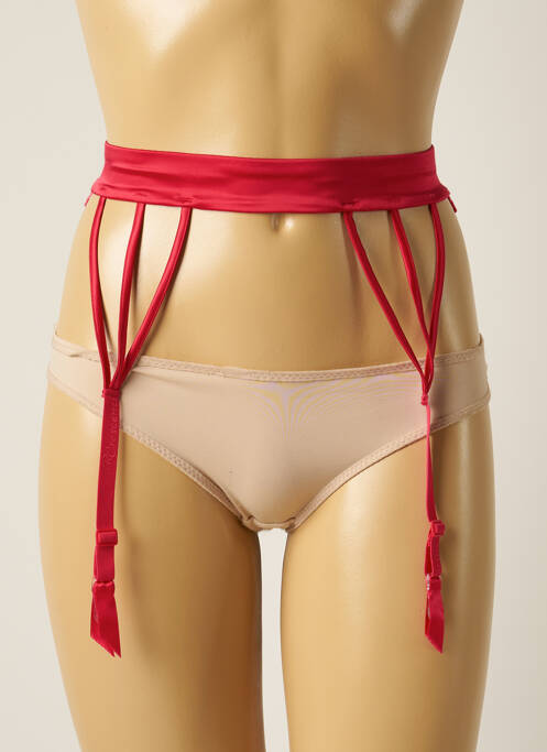 Corset/Jartieră roșu RCRESCENTINI BY COTTON BLUB femeie