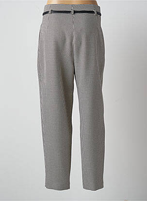 Pantalon 7/8 talie înaltă talie înaltă negru FRACOMINA femeie