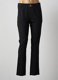 Pantalon slim elasticitate talie înaltă negru FRACOMINA femeie