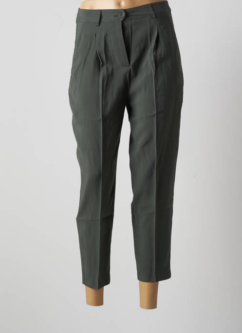 Pantalon drept verde LPB femeie
