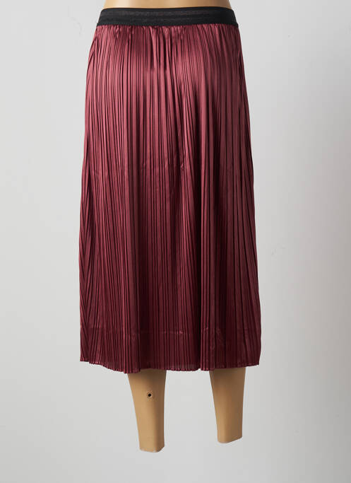 Fustă midi roșu LPB femeie
