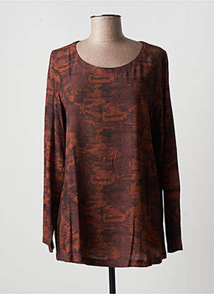 Tunică mâneci lungi maro MES SOEURS ET MOI femeie