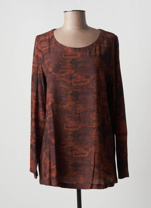 Tunică mâneci lungi maro MES SOEURS ET MOI femeie