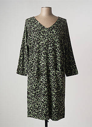 Rochie midi mâneci lungi mâneci lungi verde MASAI femeie