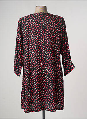 Rochie midi mâneci 3/4 mâneci 3/4 negru MASAI femeie