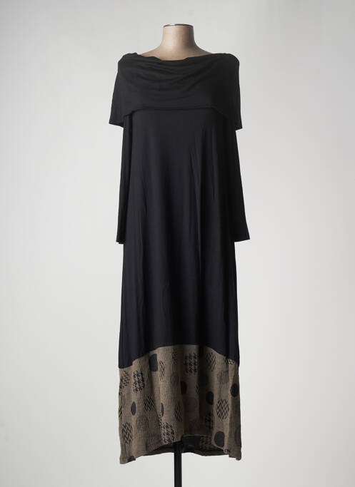 Rochie lungă negru G!OZE femeie