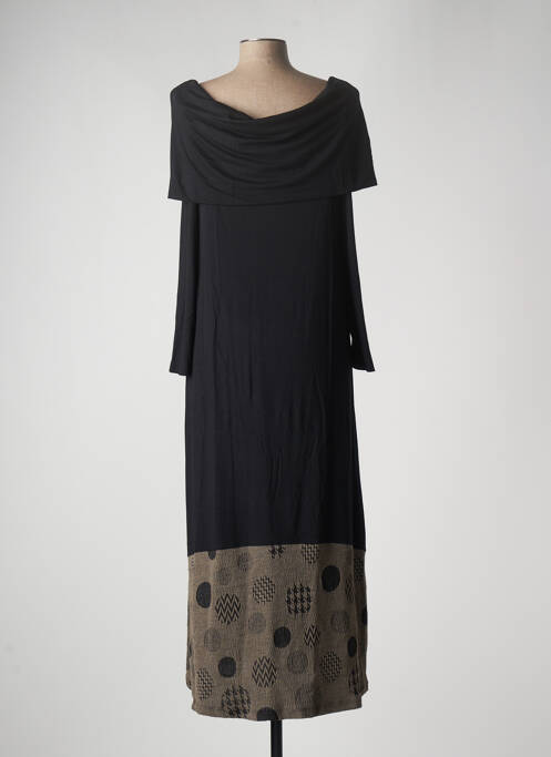 Rochie lungă negru G!OZE femeie