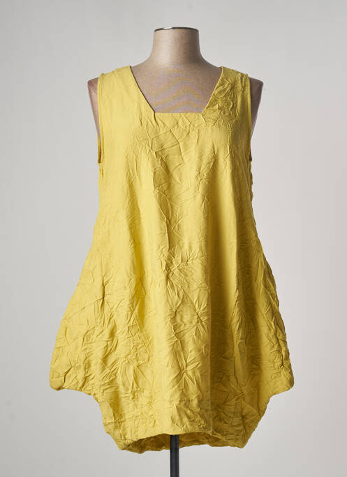 Rochie scurtă galben GERSHON BRAM femeie