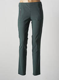 Pantalon slim talie elastică mărime normală verde MASAI femeie