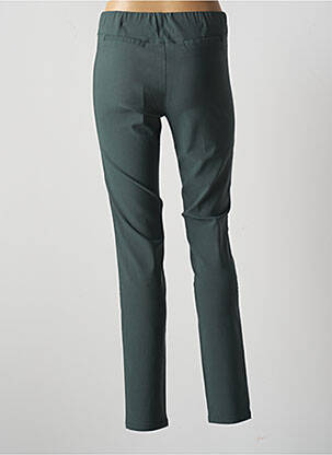 Pantalon slim talie elastică mărime normală verde MASAI femeie