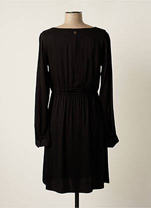 Rochie midi mâneci lungi mâneci lungi negru LOLA ESPELETA femeie