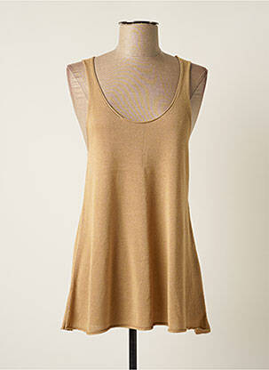 Pulover bej EVA KAYAN femeie