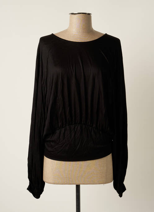 Top negru CREAM femeie