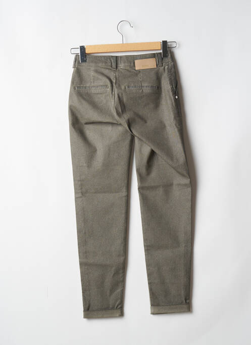 Pantalon slim verde EVA KAYAN femeie