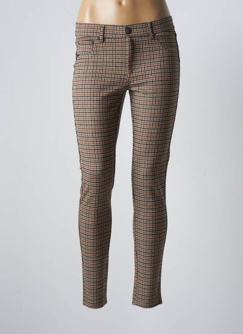 Pantalon slim maro LCDN femeie