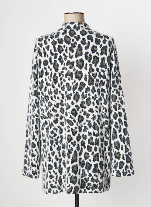 Vestă cu mâneci lungi verde JUST WHITE femeie