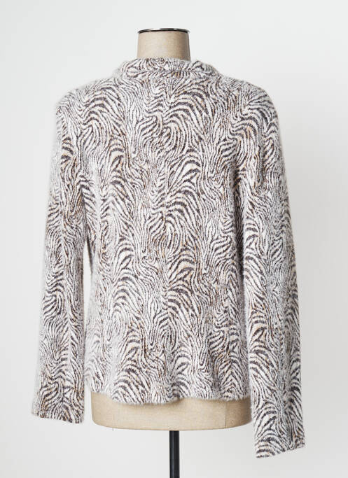 Vestă cu mâneci lungi maro JUST WHITE femeie