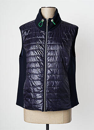 Geacă matlasată albastru JUST WHITE femeie