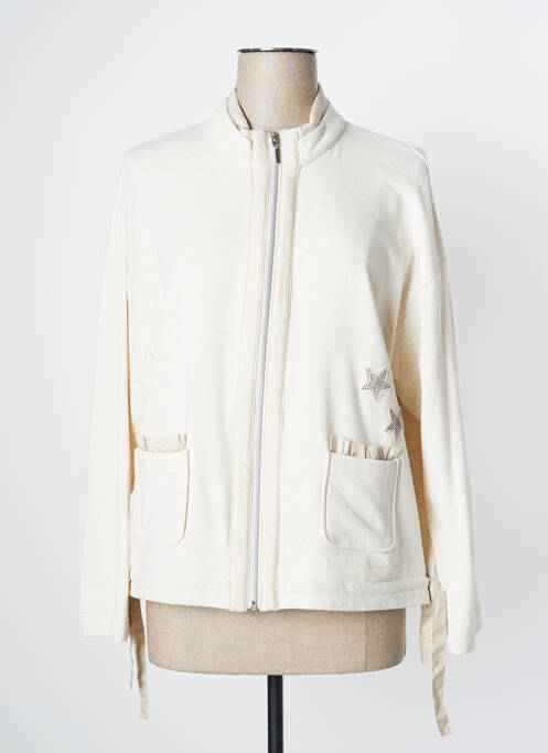 Jachete casual bej JUST WHITE femeie