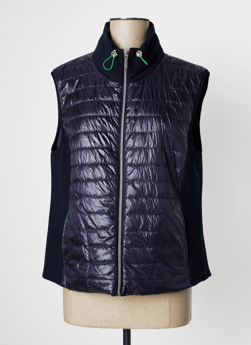 Geacă matlasată albastru JUST WHITE femeie