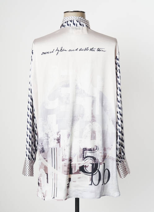 Tunică mâneci lungi bej JUST WHITE femeie