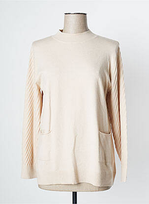 Pulover bej SCORZZO femeie