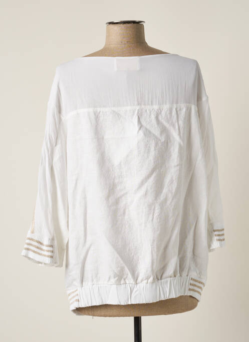 Top alb ELISA CAVALETTI femeie