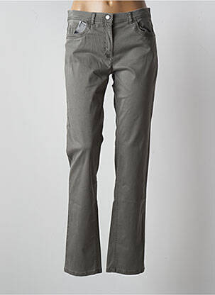 Pantalon slim gri ZERRES femeie