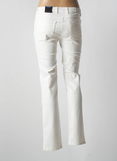Blugi cu croială slim alb TONI femeie
