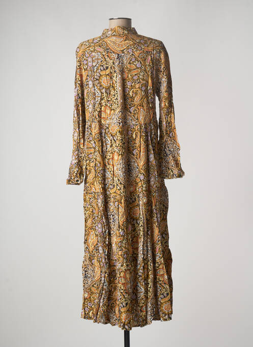 Rochie lungă galben LAST QUEEN femeie