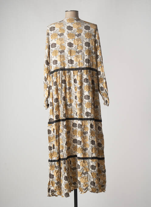 Rochie lungă bej LAST QUEEN femeie