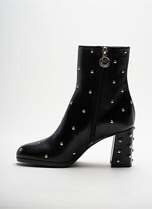 Botine/ghete material neted toc de 4 la 6 cm negru ELIZA DI VENEZIA femeie