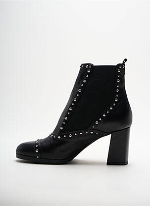 Botine/ghete material neted toc de 4 la 6 cm negru ELIZA DI VENEZIA femeie