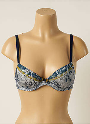 Sutien top sutien modelat top sutien modelat albastru ANTIGEL femeie