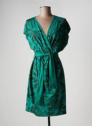 Rochie midi verde HBT femeie