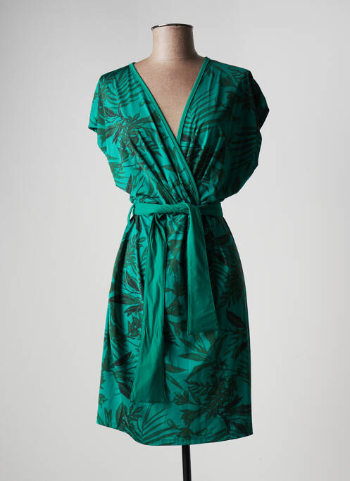 Rochie midi verde HBT femeie