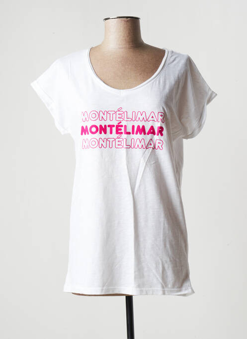 Tricou alb ANOUK ET NINON femeie