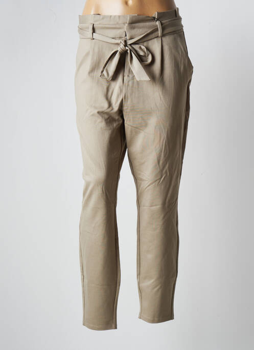 Pantalon slim verde VERO MODA femeie