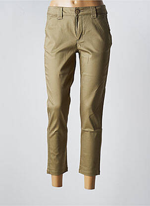 Pantalon 7/8 verde SALSA femeie