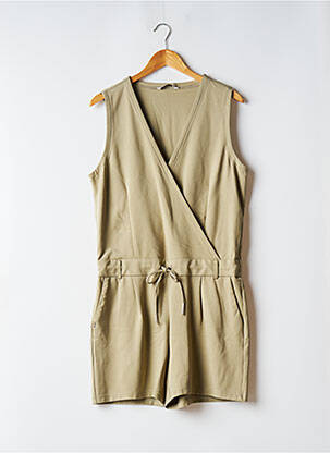 Salopetă scurtă verde ONLY femeie