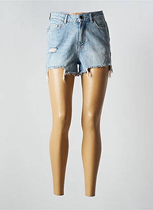 Șort albastru PIECES femeie