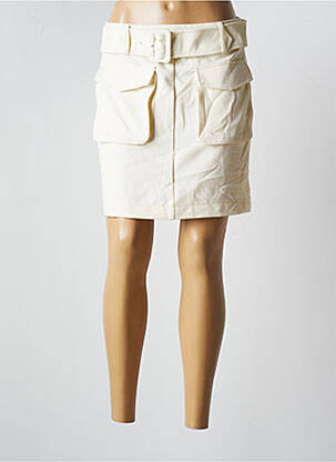 Fustă scurtă bej VERO MODA femeie