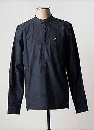 Cămașă cu mâneci lungi buzunare la piept albastru LYLE & SCOTT bărbat