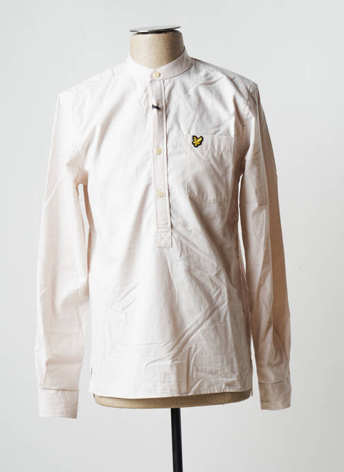 Cămașă cu mâneci lungi bej LYLE & SCOTT bărbat