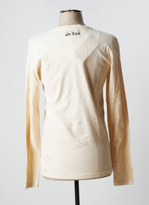 Tricou bej HERO SEVEN bărbat