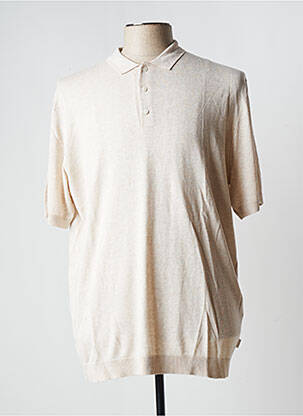 Pulover bej JACK & JONES bărbat