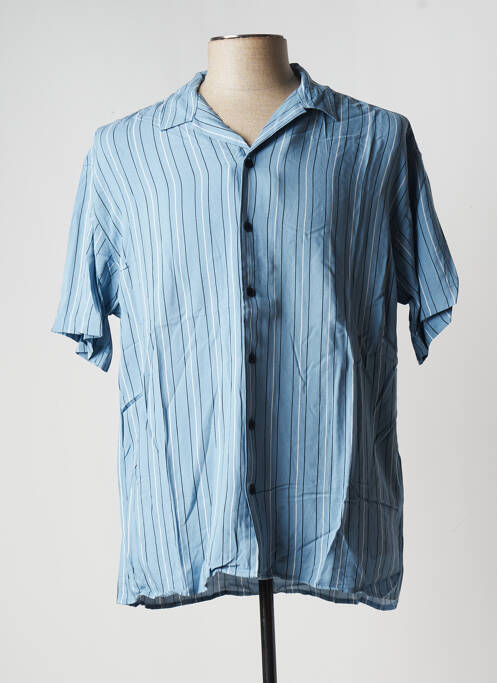 Cămașă cu mâneci scurte albastru JACK & JONES bărbat