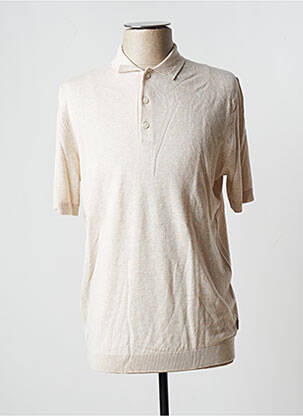 Pulover bej JACK & JONES bărbat