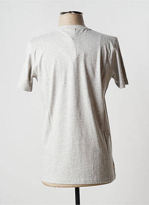 Tricou croială cambrată mâneci scurte gri KULTE bărbat