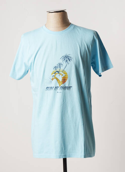 Tricou albastru KULTE bărbat